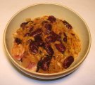 Red beans with bacon