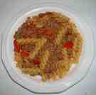 Ground beef with noodles