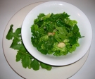 Arugula Green Leaf lettuce Salad